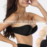 in Stock New Arrived Comortable Fashion Invisible Wing Bra Bra Big Cup thumbnail-2