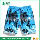 New Design European Style 100% Polyester Quick Dry Summer Printed Board Shorts for Men thumbnail-1