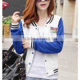 2015 New Fashion School Jacket Girls Varsity Jacket thumbnail-4