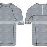 2015 Seamless Men Fashion Sports Shirt Short Sleeve thumbnail-5