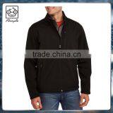 Woven shell bonded with 100%polyester fleece lined durable jacket for man