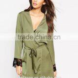 Regular Fit Wrap Front Bath Robe Wholesale Women Comfortable Robe thumbnail-2