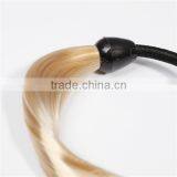 Chemical Fiber Hair Ties Round Khaki Elastic Hair Bands thumbnail-2