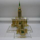 Famous Crystal Makkah Royal Clock Building For Souvenir Gift thumbnail-2