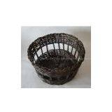 Bamboo Baskets Crafts,wooden Basket,rattan Basket,hanging Flower Basket,wicker Basket,laundry Hamper thumbnail-1
