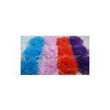 Chiffon Chic Shabby Rose Flower Trim Wholesale thumbnail-2