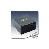 Custom Black Wood Clipped Ring Box Wholesale thumbnail-1