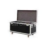 Black Plastic 6u Flight Cases For Speaker , Metal Tool Case thumbnail-1