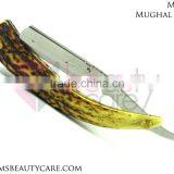 Barber Straight Razor With Deer Stag Handle