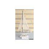 Wooden Sailboat Model thumbnail-1