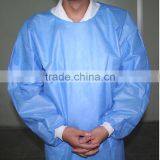 Wholesale Cheap Disposable Lab Coats With Pockets& Elastic Cuff
