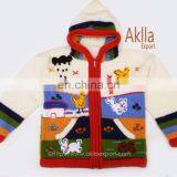 Peruvian Children Sweater New 2017. Hand Embroidered thumbnail-1
