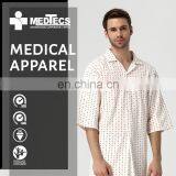 V-neck Comfortable Flame Retardant Hospital Clothing Patient Gown thumbnail-1