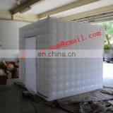 Cuatomized Inflatable Cube Tent , Inflatable Photo Booth With LED Light thumbnail-2