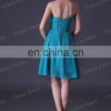 2015 Grace Karin New Women's Sexy Short Off-Shoulder Bridesmaid Dress CL3474 thumbnail-2