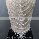 2016 Black Bead V Neck Side Split Sexu Back Open Evening Dress thumbnail-5