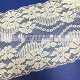 China Supplier Tricot Elastic Wide Stretch Lace for Underwear thumbnail-2