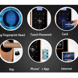 Korea South Market Convenience Goods Biometric Door Lock (website:bessie_wu077) thumbnail-4