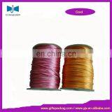 Cheap Thick Korea Silk Cord as Bag String China Supplier