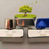 Stainless Steel 1/4 MINI Ball Valve F/F ， DN8 Sanitary Ball Valve thumbnail-2