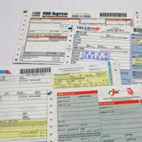 Customized DHL Express Logistic Waybill with barcode