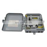 Wall Pole Mounting Outdoor FTTH Mini Fiber Optic Terminal Distribution Box With Fiber Pigtail Adapter thumbnail-5