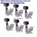 Left Inline Sealed Guitar Tuning Pegs Locking Machine Heads for Grover Guitar Replacement thumbnail-5