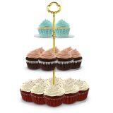High Quality Custom Clear Happy Birthday Decoration Acrylic Wedding Cake Stand thumbnail-3