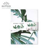 Bedroom Canvas Wall Art Green Tropical Green Leaves Minimalist Watercolor Canvas Painting Bedroom Wall Decor Monstera Plant 3 Pieces Canvas Art Set thumbnail-2