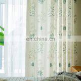 Wholesale Cheap Beatiful Flowers Printed Cotton Linen Fabric Drapes Window Curtain Made Order Room thumbnail-7