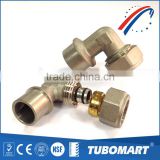 Wholesale brass welded elbow equal straight CU AS4176 gas screw fitting with good price