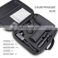 2020 New Arrivals Portable Private Label Percussion Cordless Deep Tissue Vibration Muscle Massager Body Mini Massage Gun thumbnail-4