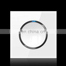 Random Click On / Off Wall Light Switch With LED Indicator Pass Through Switch Switched ABS Panel,1 Gang 2 Way