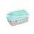 Private Label 2021 Classic High Quality Bento School Silicone Lunch Box for Kids thumbnail-2