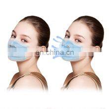 DIY Protect Lipstick Lips Internal Support Holder Frame Nose Breathing Smoothly Silicone Face 3D Mask Bracket thumbnail-5