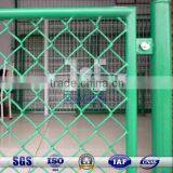 Powder Coated Diamond Wire Mesh Chain Link Fence