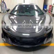 Runde Carbon Fiber Front Bumper Rear Bumper Side Skirt Spoiler Hood For Mclaren 540C 570S Upgrade 600LT Style Body Kit thumbnail-5