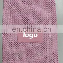 Customs Size and Logo Printing Nylon Black Mesh Bag thumbnail-5