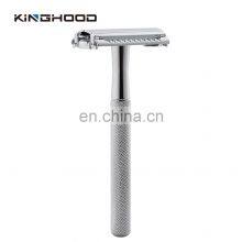 OEM and ODM Service Men's Razor Manufacturer Blade Butterfly Open Beard Shaving Razor thumbnail-5