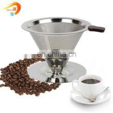Pour Over Economical Metal Coffee Filter Dripper Manufacturer thumbnail-5