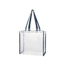 Best Selling Custom Promotional Waterproof Women Tote Transparent PVC Cosmetic Bag thumbnail-3