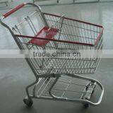 American Style Grocery Chromeplating Shopping Cart