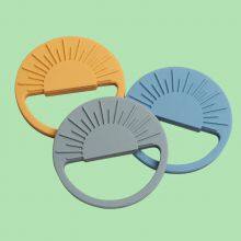 Baby Stacking Toy Safe Silicone Teether Straw Manufacturer thumbnail-2