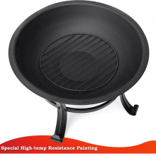 Portable High Quality Fire Pit With Smokeless Wood Burning Feature For Outdoor Patio Garden BBQ Grills Backyard Indoor Use thumbnail-4