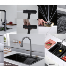 Multi-functionality Easily Adjust Hot and Cold Water Making the Kitchen More Tidy ‌ Kitchen Mixer Series thumbnail-2