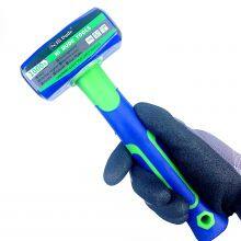 High Quality Stoning Hammer With Plastic Fiberglass TPR Handle thumbnail-3