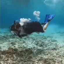 THAISTONE 0.5L Mini Scuba Tank Scuba Snorkel Mask High-Pressure Pump Diving Equipment Breathable Lung Tank Dive Air Oxygen thumbnail-5