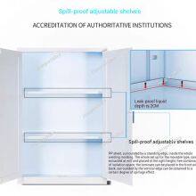 Hengna Industrial PP Corrosive Chemical Storage Unit With Security Double Lock Management for Pharmaceutical R&D Labs| OSHA Compliant thumbnail-3