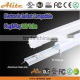 Electronic Ballast Compatible 4ft 18W UL DLC Listed T8 Led Tube The Electronic Ballast Compatible