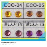 Korean Hotfix Rhinestones Ss6 2mm Topaz Flatback Round Bags Decoration thumbnail-1